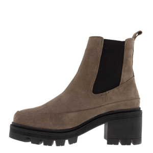 Carl Scarpa Wild Taupe Suede Ankle Boots